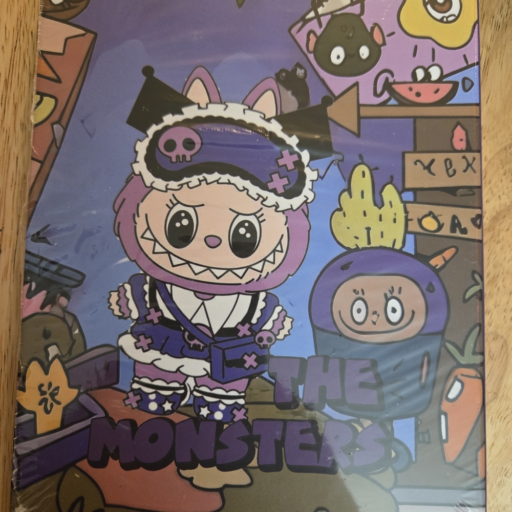 Colorful Cartoon Character Poster - Picture 2 of 2